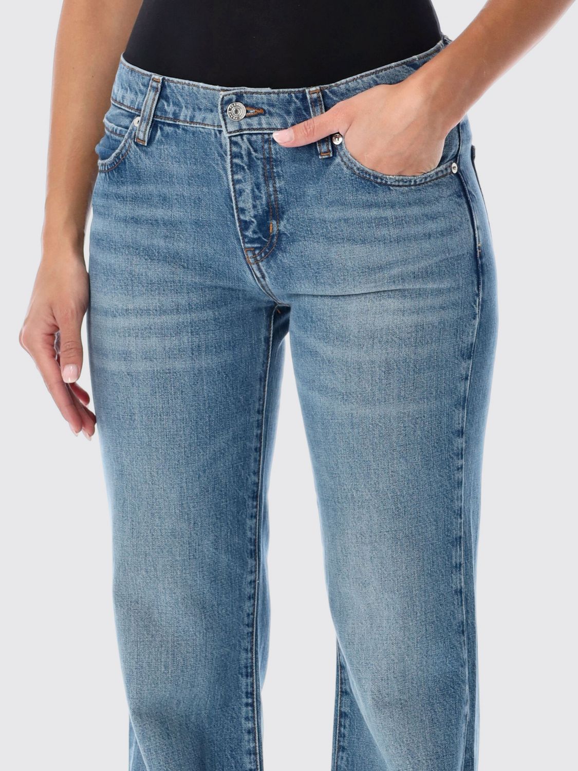 FRAME JEANS: Jeans damen Frame, Denim - Img 3