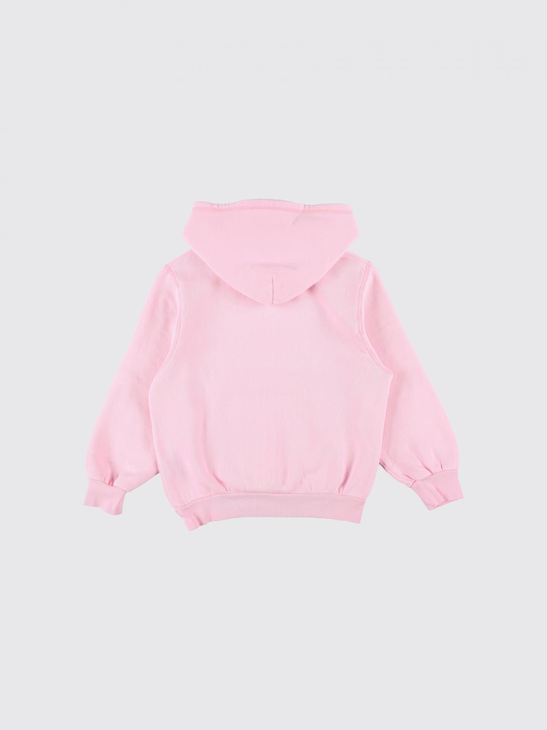 AMERICAN VINTAGE SUDADERA: Sudadera American Vintage de algodón de corte relajado con hombros caídos, Rosa - Img 2