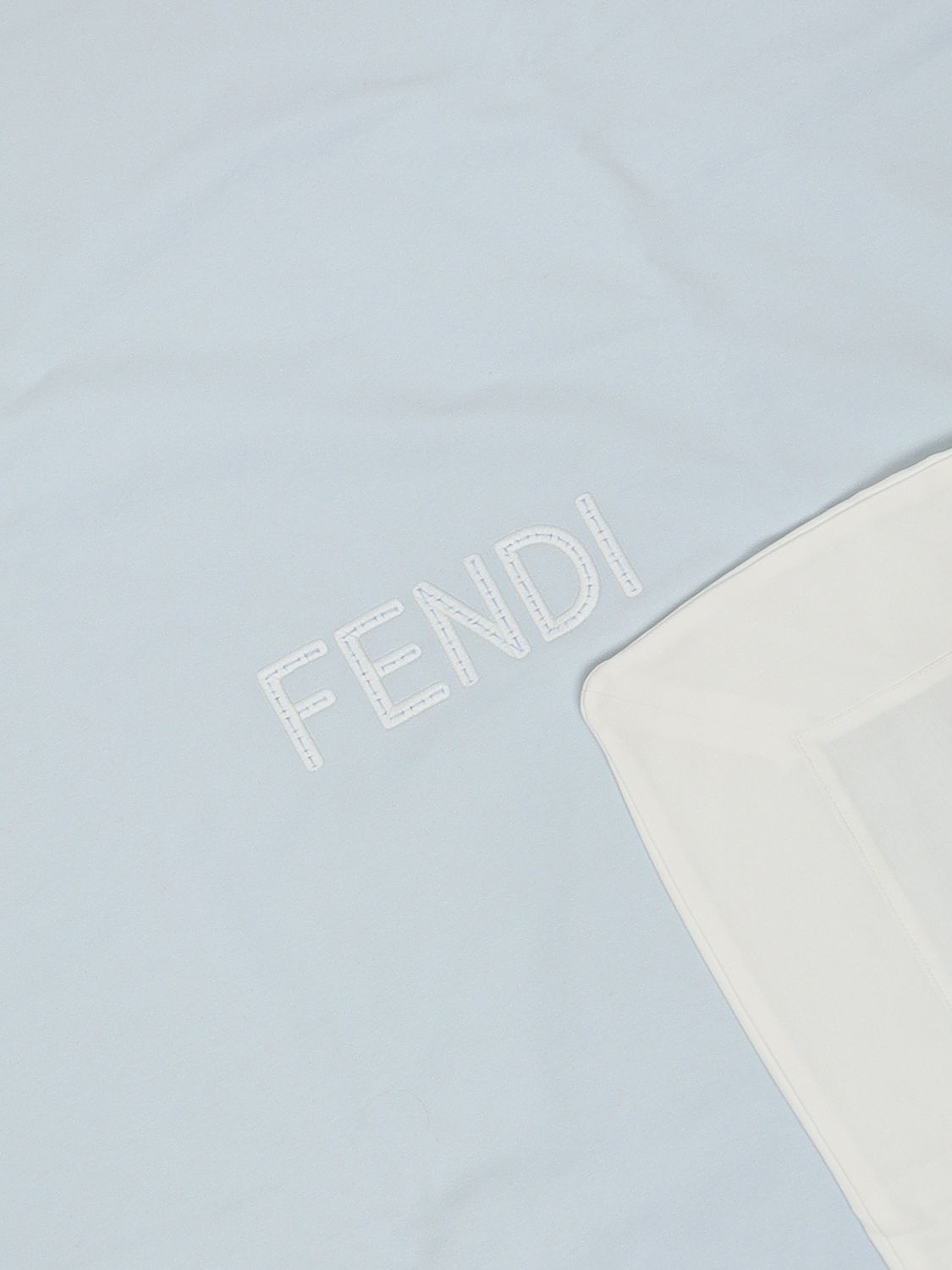 FENDI DECKE: Decke kinder Fendi, Hellblau - Img 2