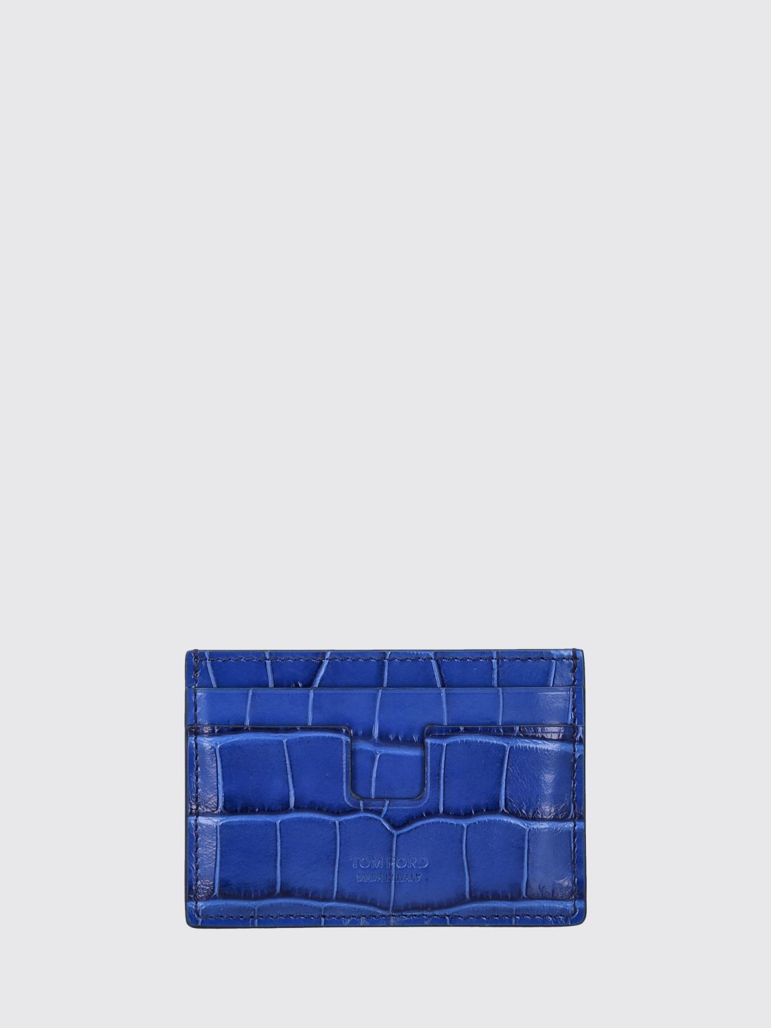 TOM FORD WALLET: Wallet men Tom Ford, Blue - Img 1