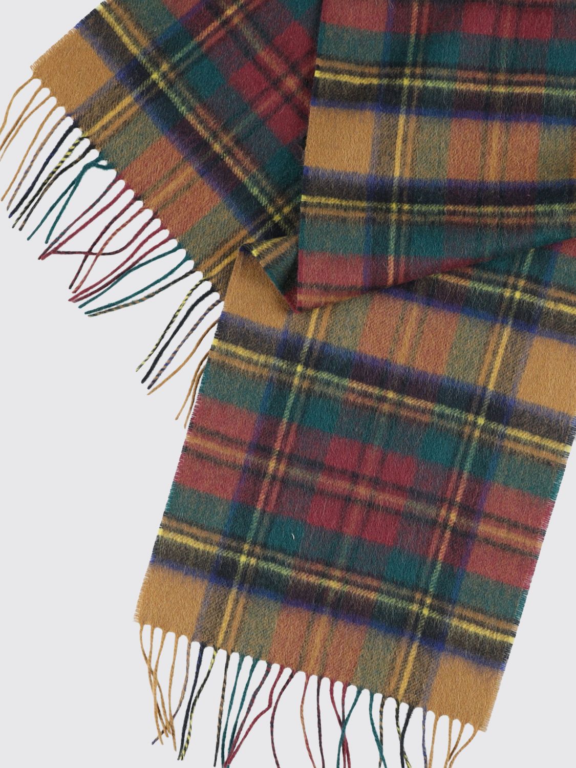 BARBOUR SCARF: Scarf men Barbour, Beige - Img 2