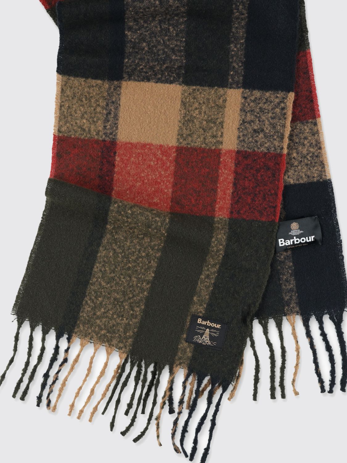 BARBOUR SCARF: Scarf men Barbour, Green - Img 2