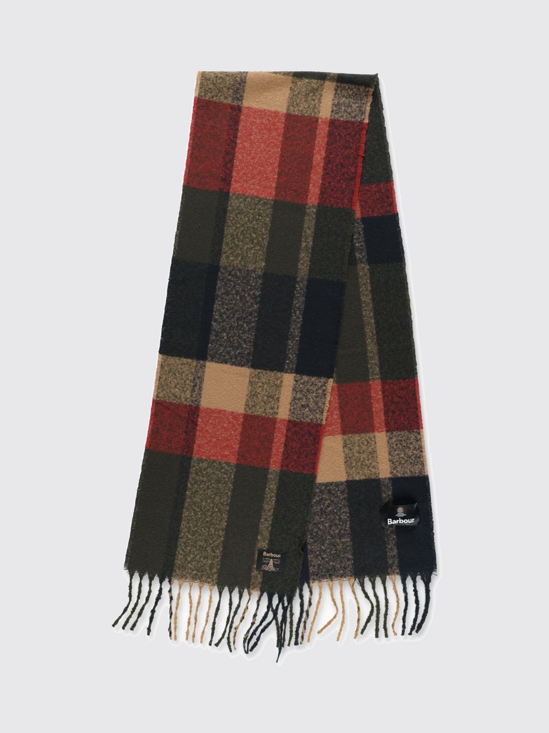 BARBOUR SCARF: Scarf men Barbour, Green - Img 3