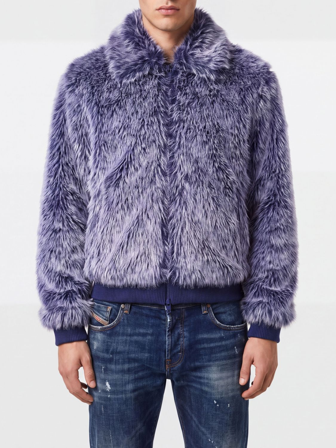 DIESEL JACKET: Jacket men Diesel, Grey - Img 1
