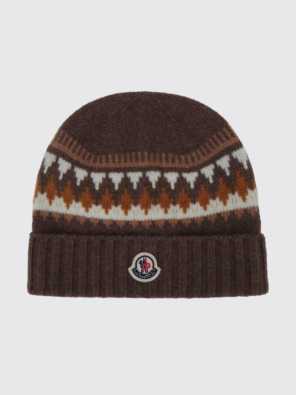MONCLER CAPPELLO: Cappello bambino Moncler, Marrone - Img 1