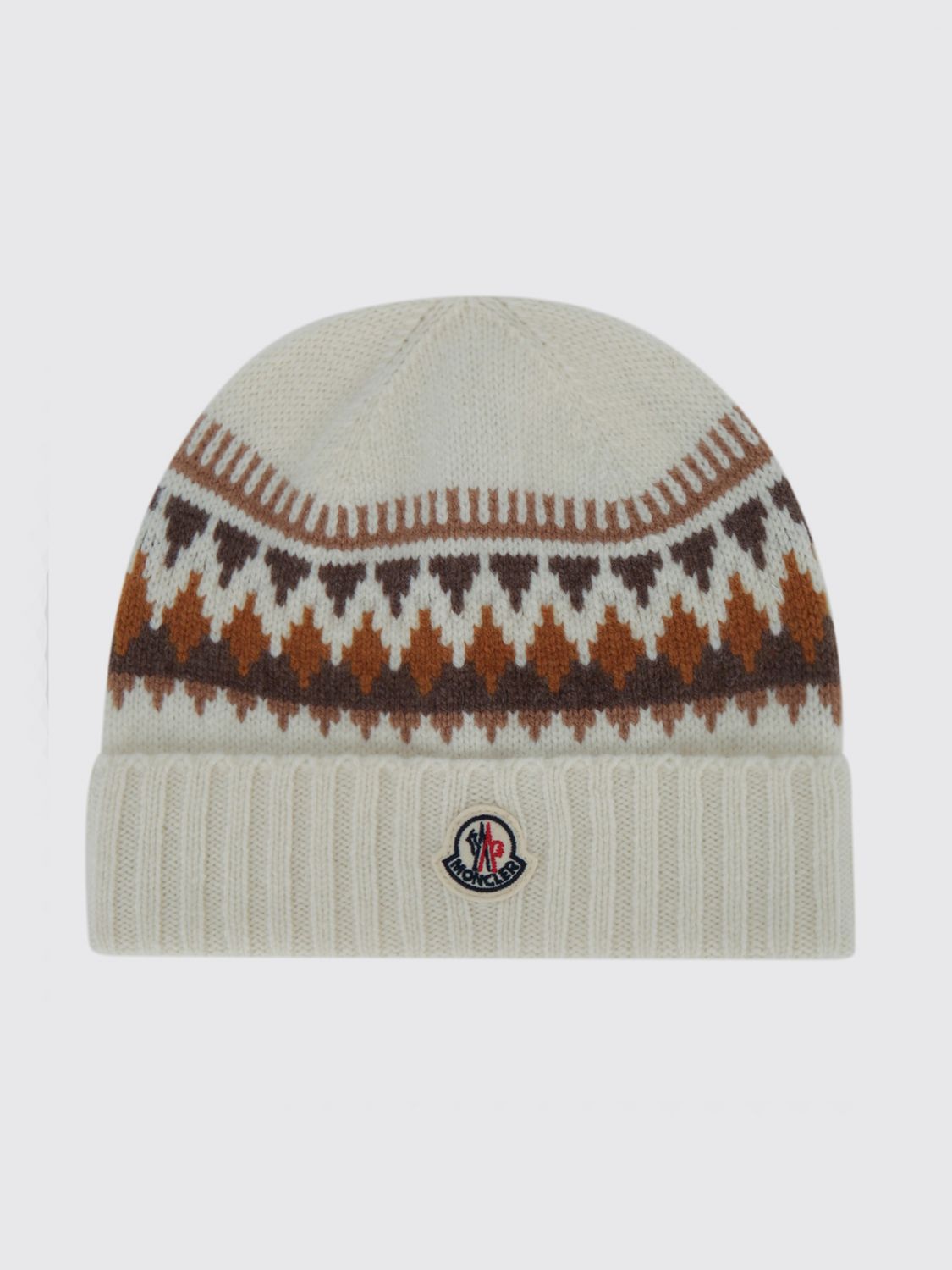 MONCLER CAPPELLO: Cappello bambino Moncler, Crema - Img 1