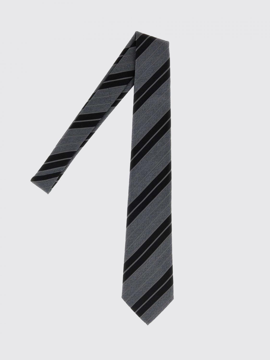 SAINT LAURENT CRAVATTA: Cravatta uomo Saint Laurent, Nero - Img 1