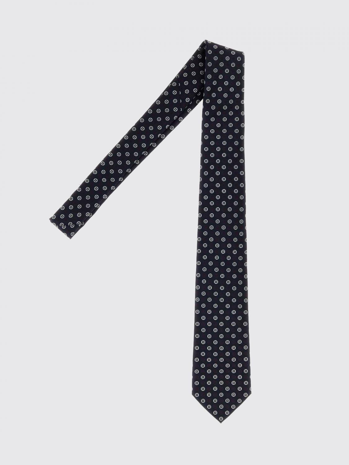 SAINT LAURENT CRAVATTA: Cravatta uomo Saint Laurent, Blue Navy - Img 1
