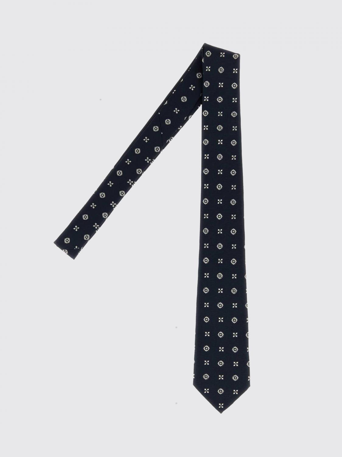 SAINT LAURENT CRAVATTA: Cravatta uomo Saint Laurent, Blue Navy - Img 1