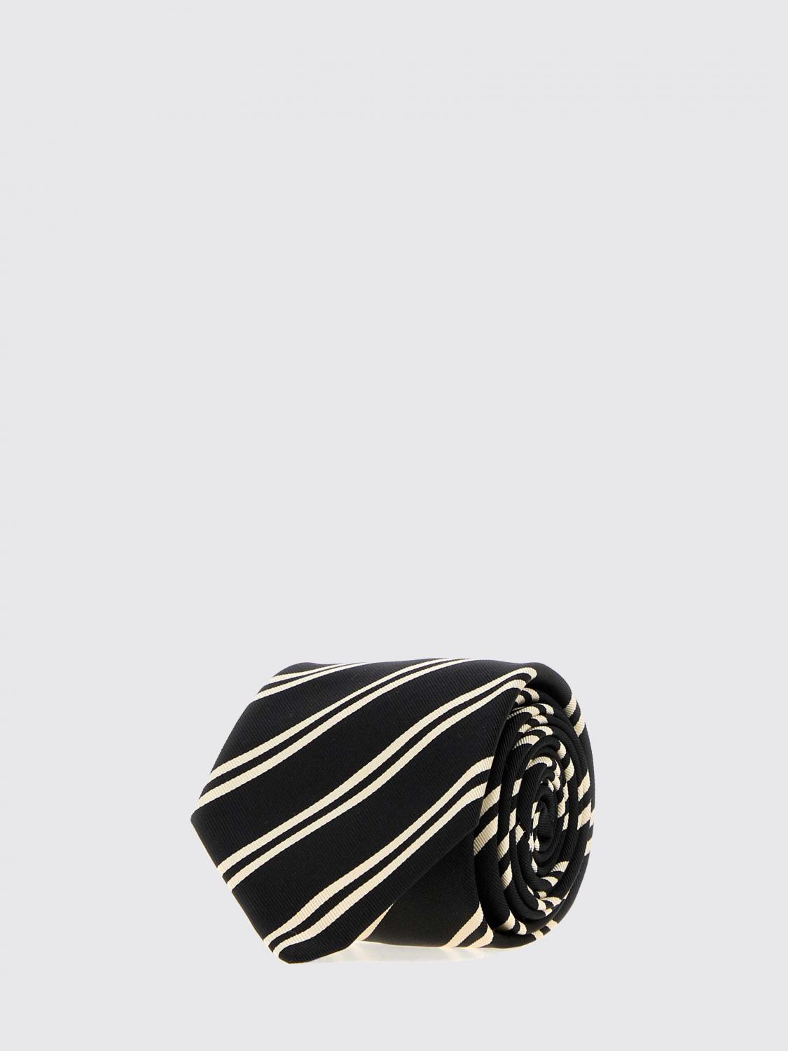SAINT LAURENT CRAVATTA: Cravatta uomo Saint Laurent, Nero - Img 2