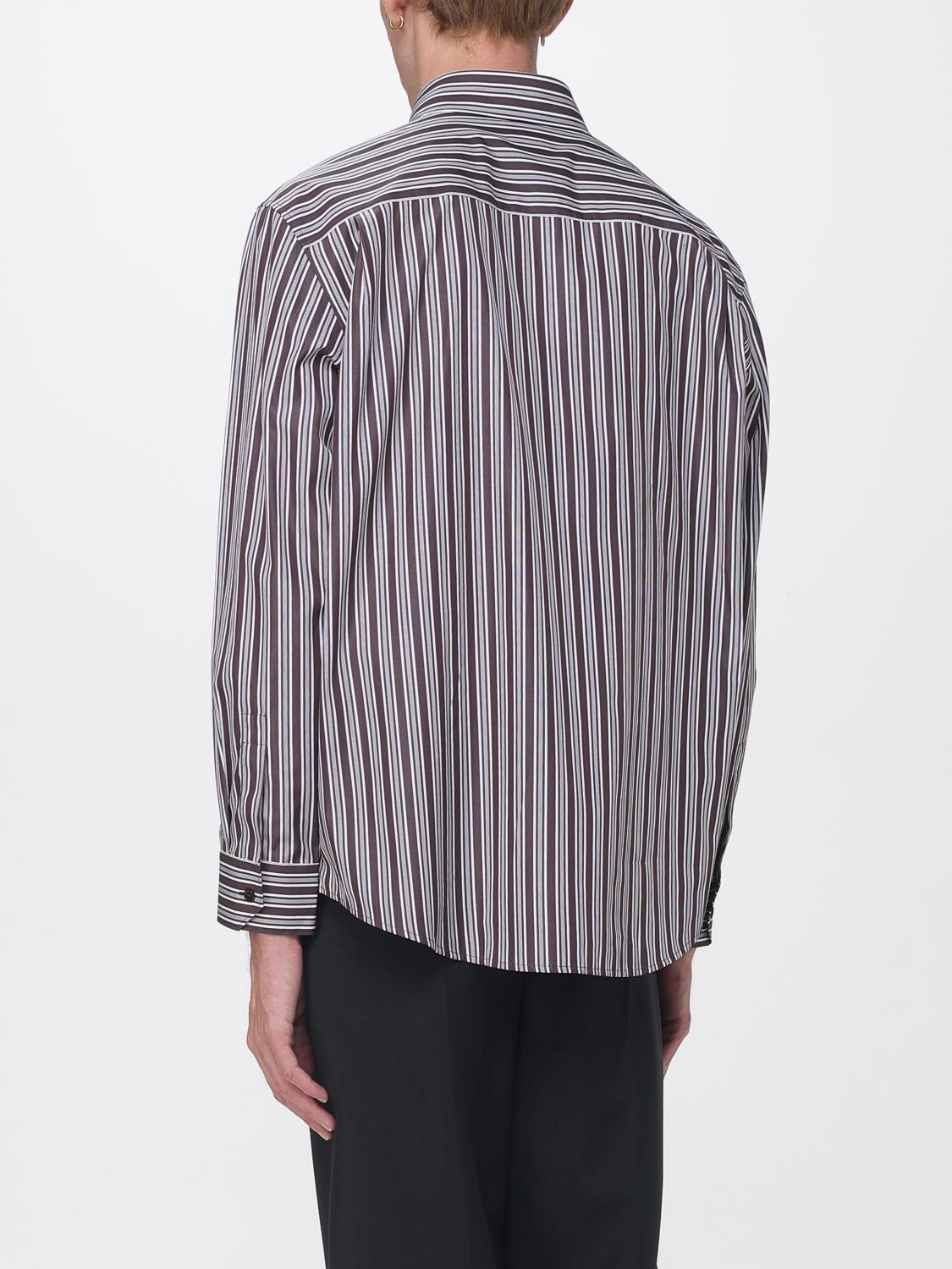 SAINT LAURENT CAMISA: Camisa hombre Saint Laurent, Marrón - Img 3