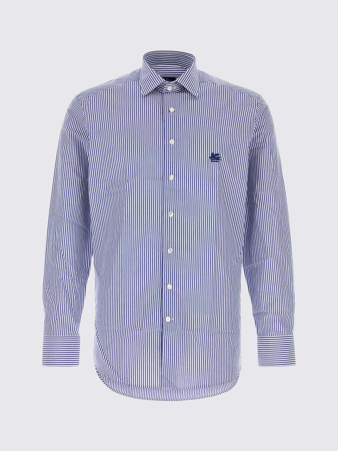 ETRO HEMD: Hemd herren Etro, Blau - Img 1