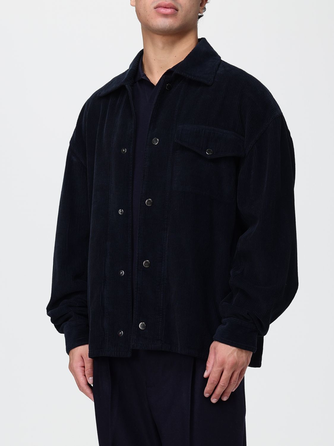 PAOLO PECORA JACKET: Jacket men Paolo Pecora, Blue - Img 3