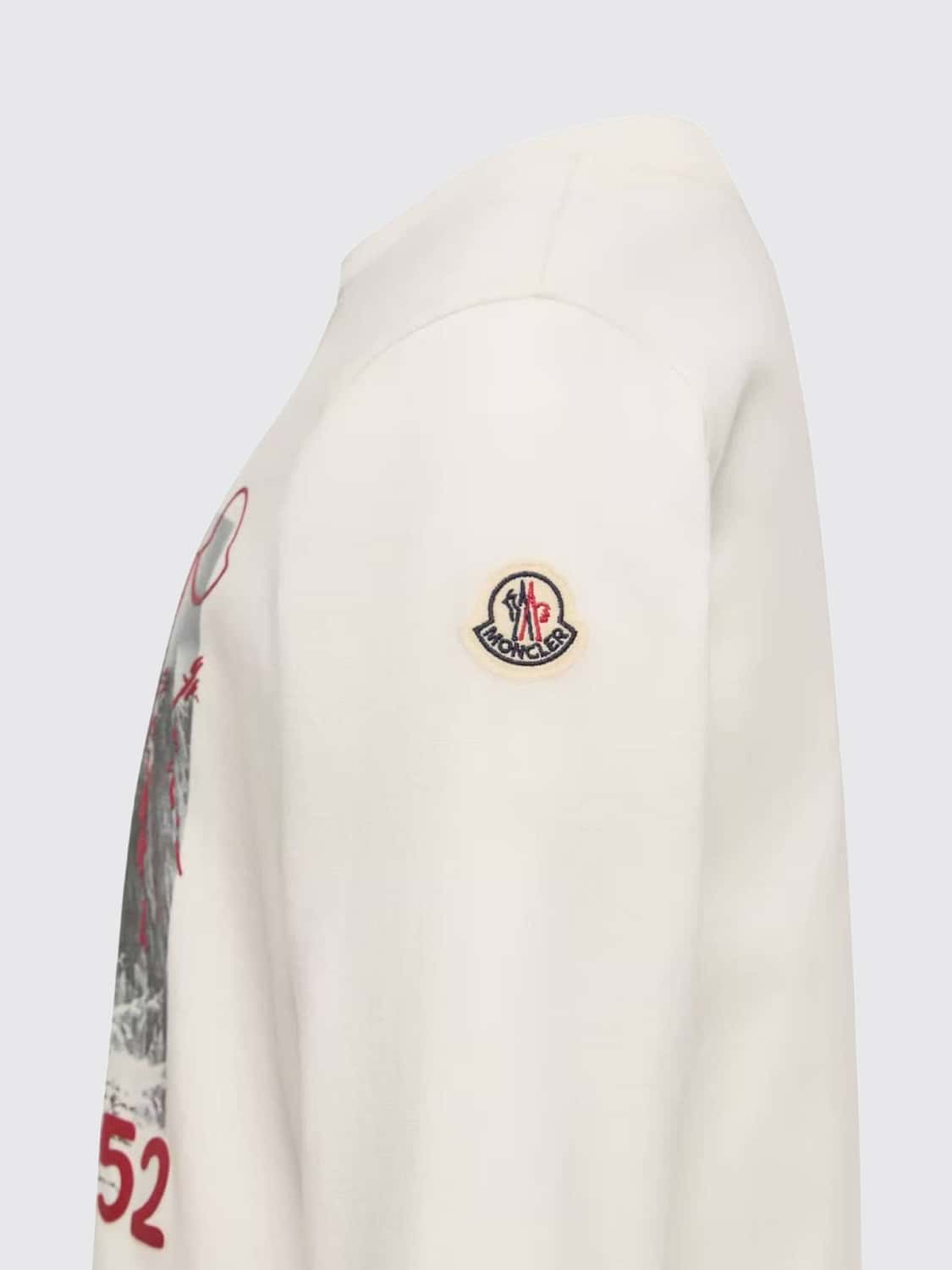 MONCLER T-SHIRT: T-shirt kids Moncler, White - Img 3