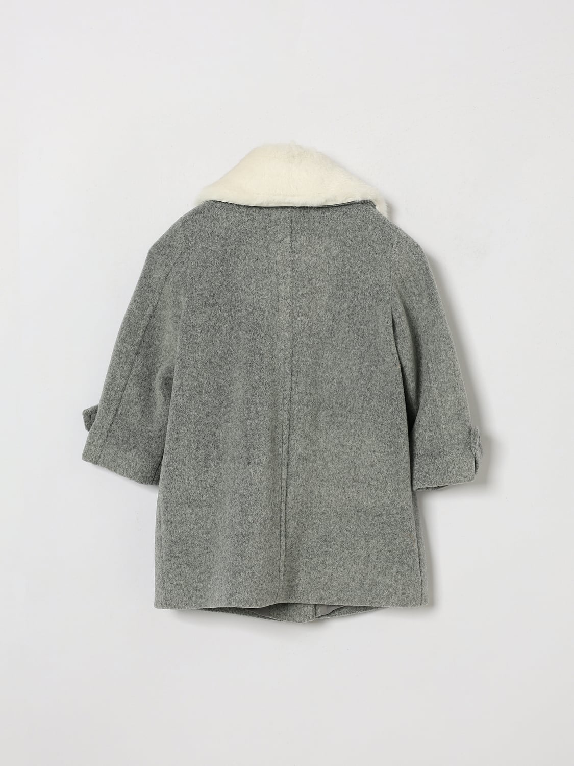 TWINSET MANTEL: Mantel kinder Twinset, Grau - Img 2