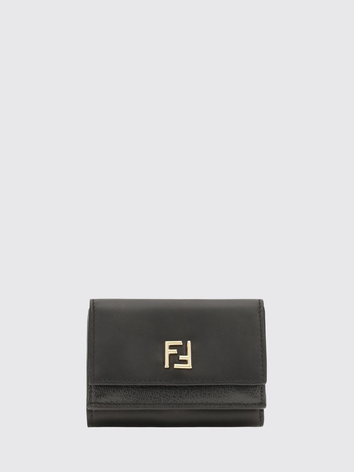 FENDI GELDBÖRSE: Geldbörse damen Fendi, Schwarz - Img 1