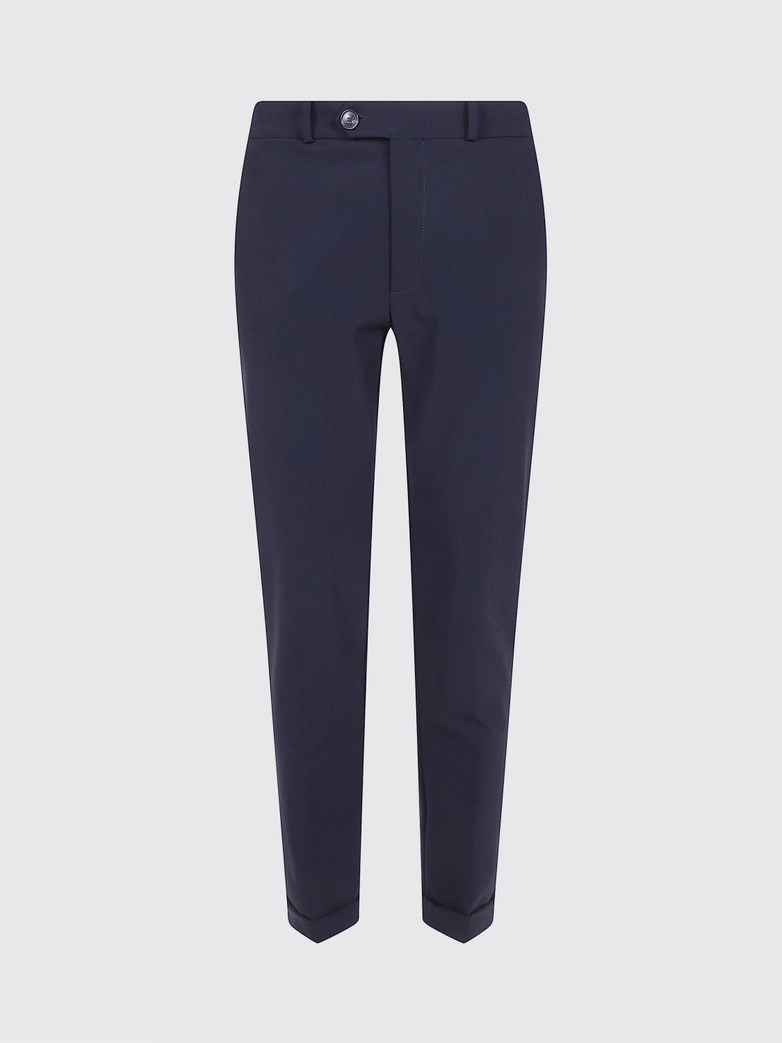RRD PANTS: RRD Surflex Winter Slim Fit Chino Trousers in SURFLEX® Technical Fabric, Black - Img 2