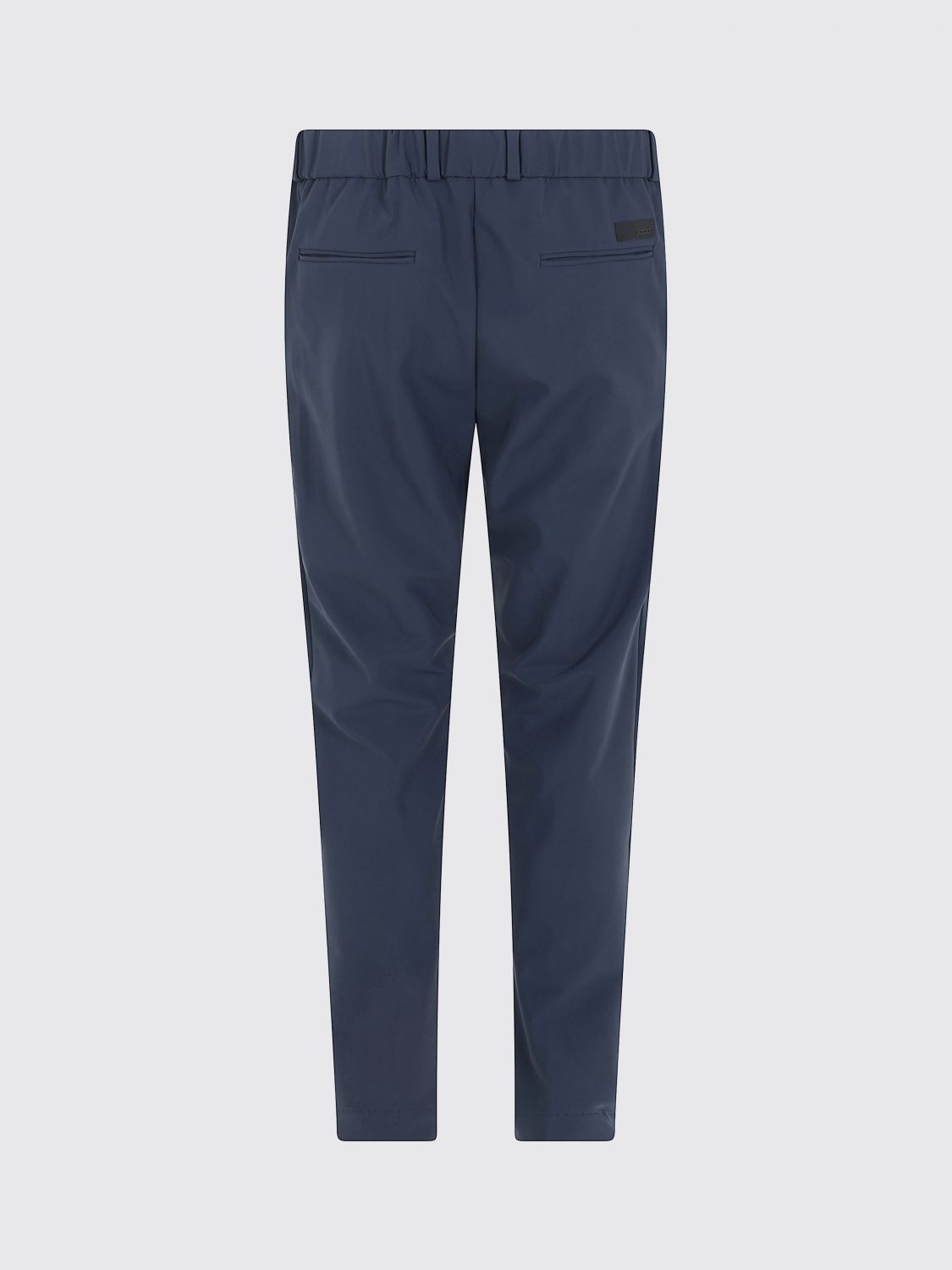 RRD PANTS: Slim Fit Chino Trousers RRD in Technical Jersey with Mid-Rise Waist, Grey - Img 3