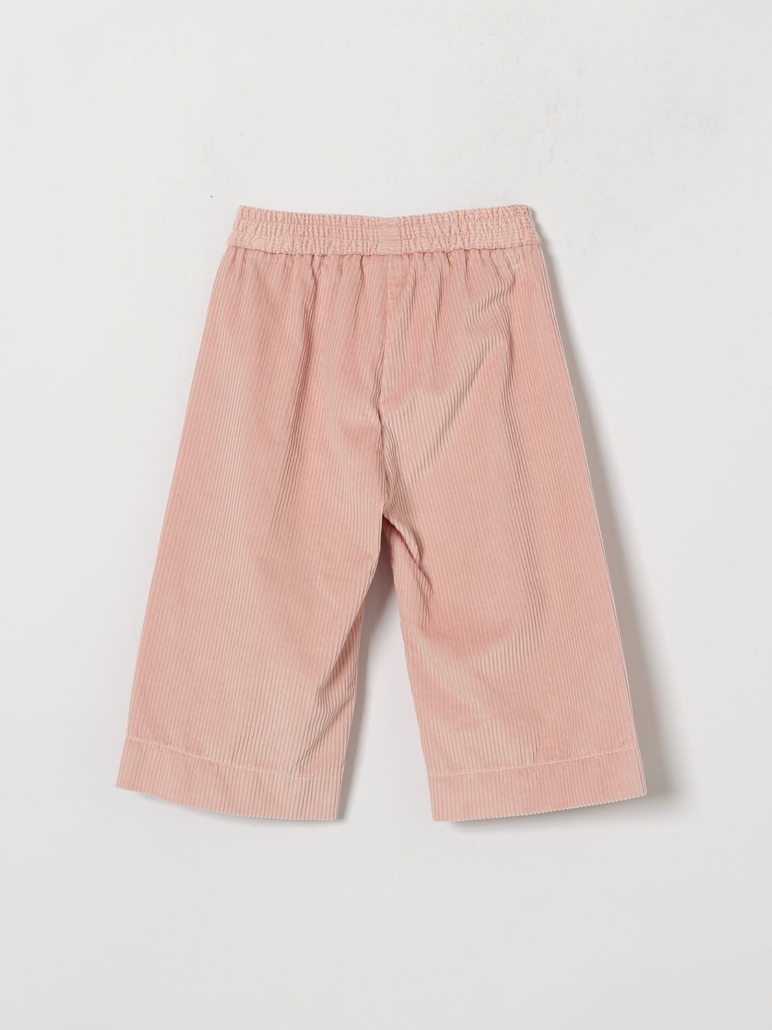 MONNALISA PANTALONES: Pantalones palazzo de pana Monnalisa para niña con pinzas, Rosa - Img 2