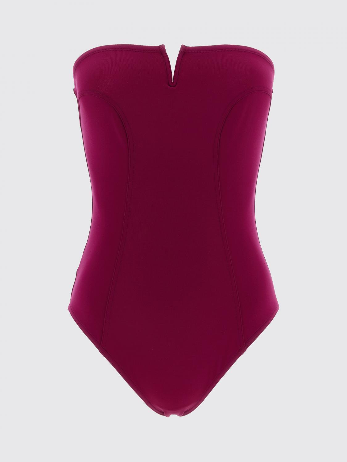 ERES BADEMODE: Badeanzug Eres mit Tropfenausschnitt und schulterfreiem Design, Fuchsia - Img 2