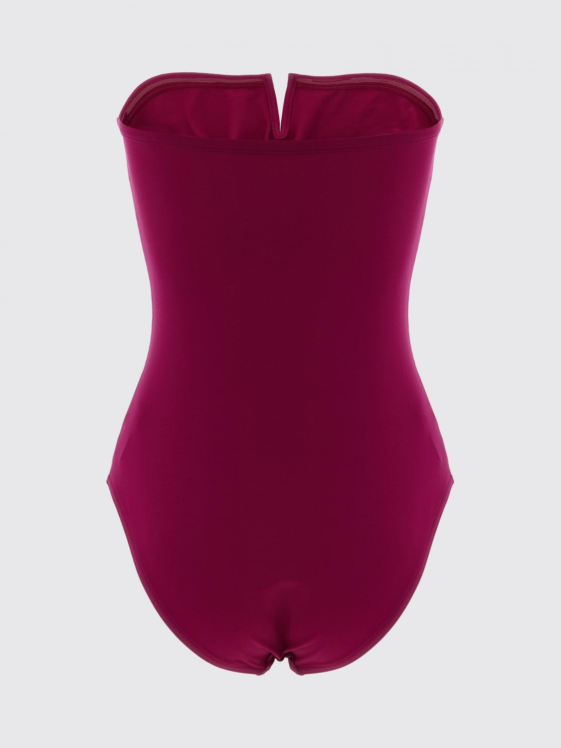 ERES BADEMODE: Badeanzug Eres mit Tropfenausschnitt und schulterfreiem Design, Fuchsia - Img 3