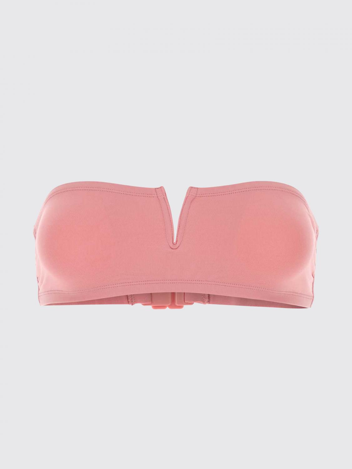 ERES SWIMSUIT: Bandeau Bikini Eres with Low-Rise Briefs, Pink - Img 2