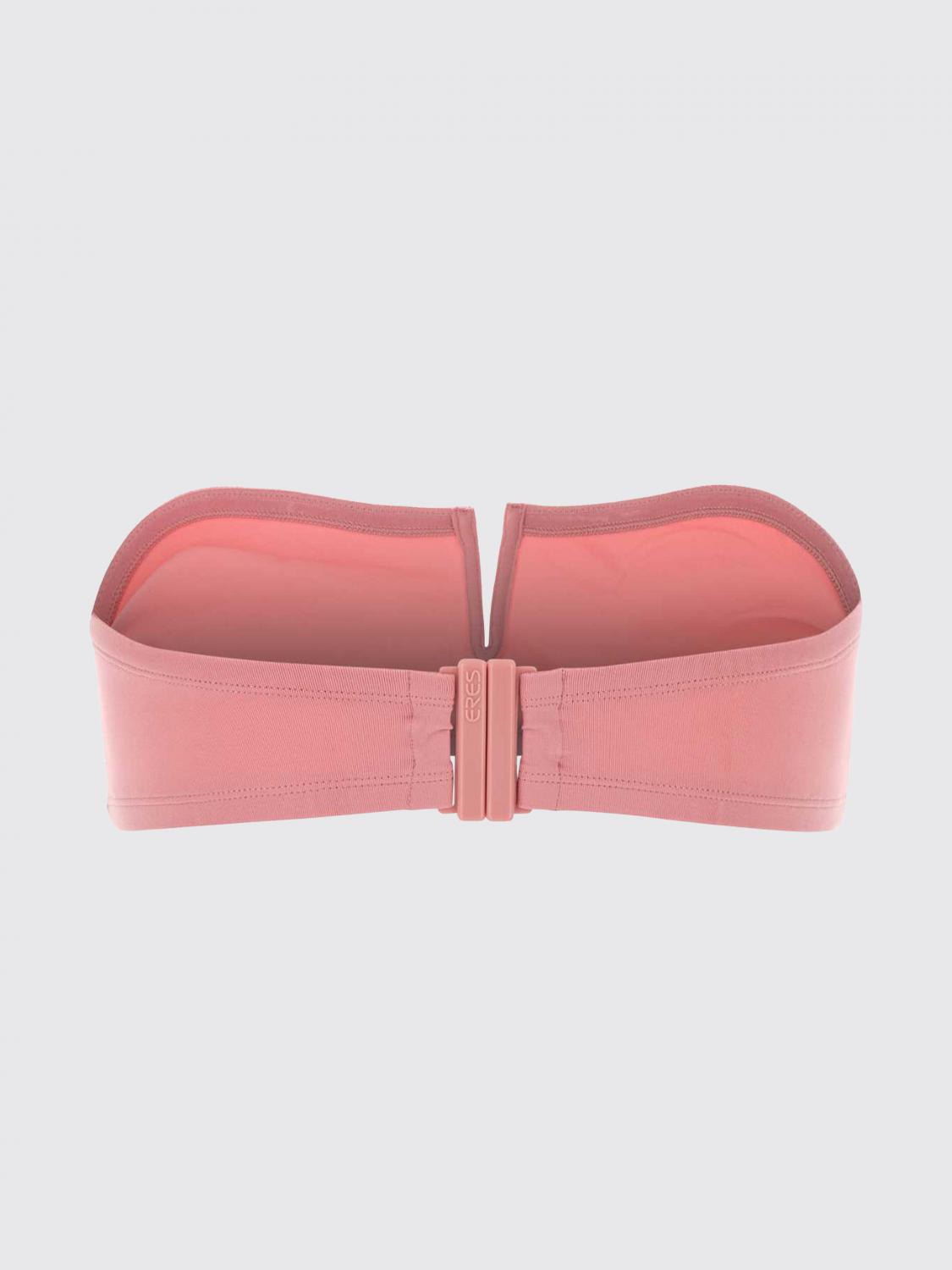 ERES SWIMSUIT: Bandeau Bikini Eres with Low-Rise Briefs, Pink - Img 3