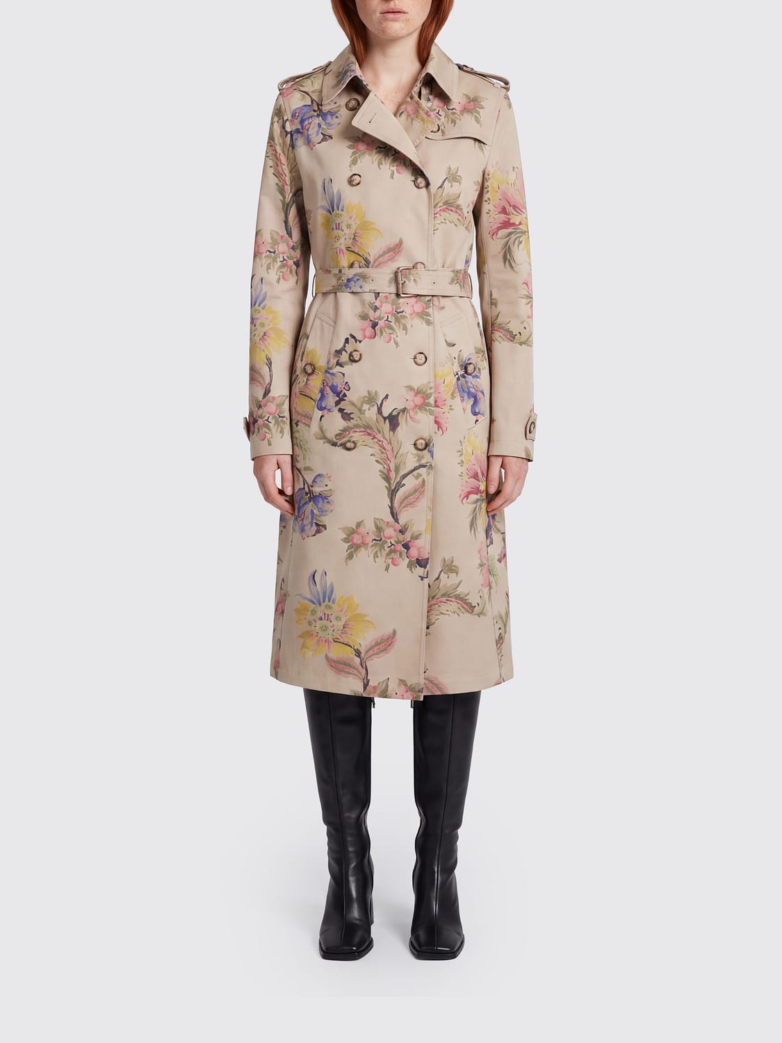 ETRO ABRIGO: Abrigo mujer Etro, Marrón - Img 1