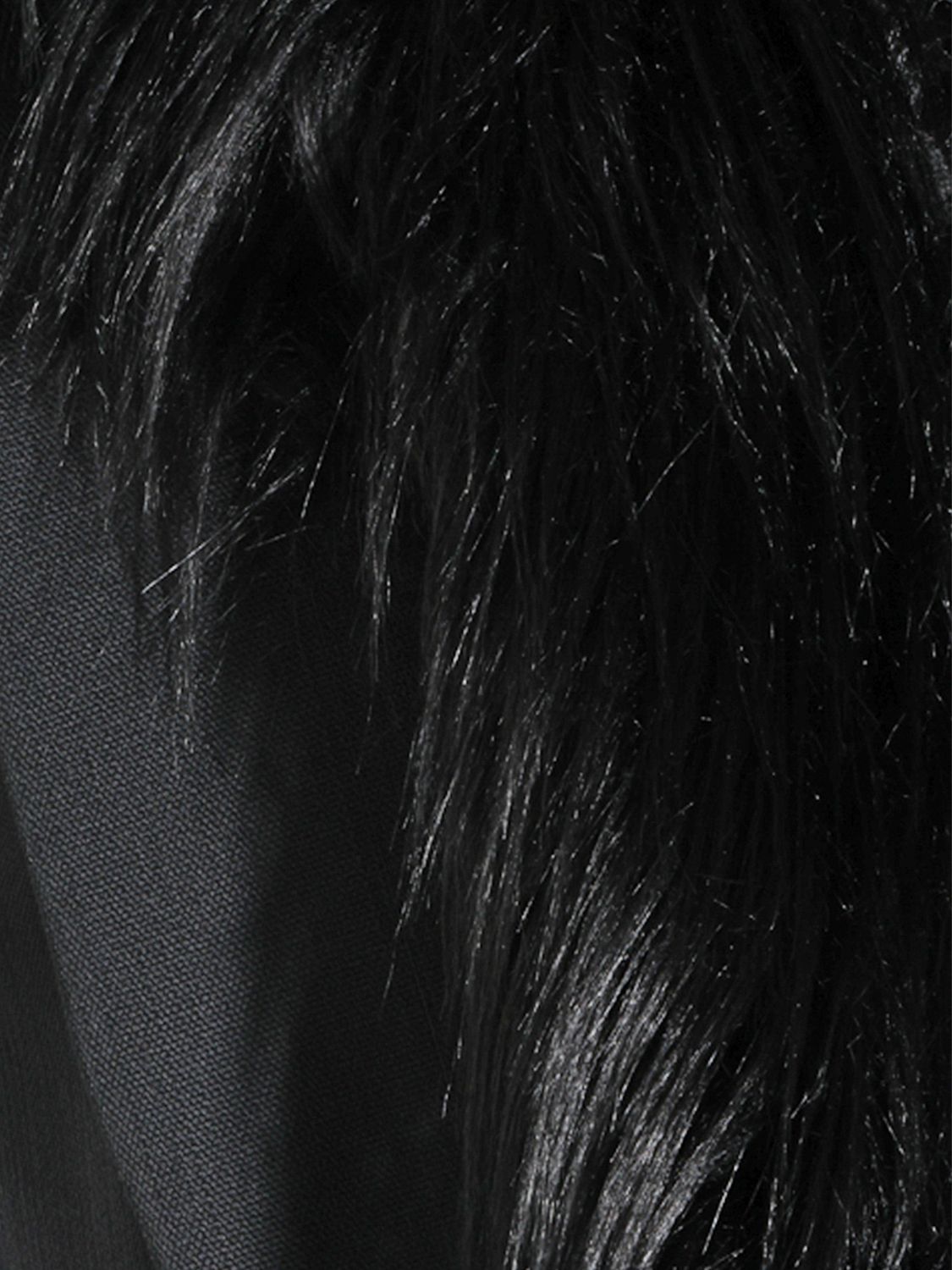 ELISABETTA FRANCHI CHAQUETA: Blazer slim fit Elisabetta Franchi de lana virgen con cuello de pelo, Negro - Img 4