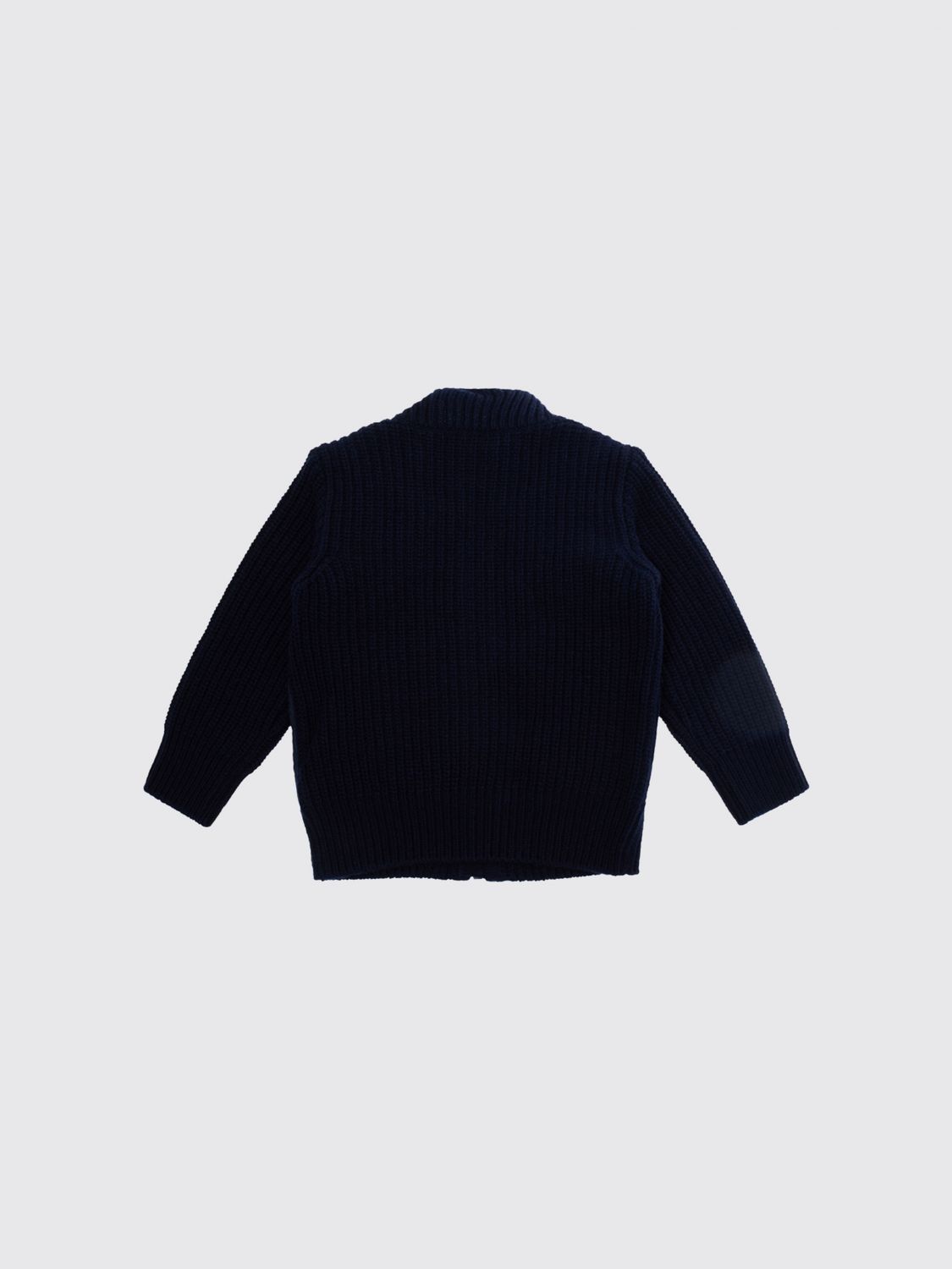 MONCLER PULL: Pull enfant Moncler, Bleu Marine - Img 2