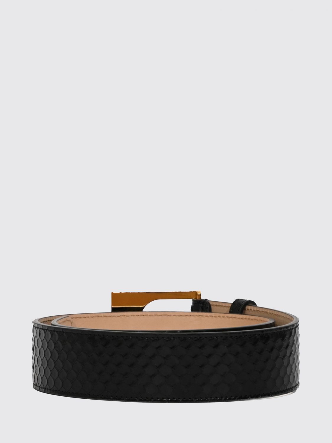 ELISABETTA FRANCHI CINTURÓN: Cinturón mujer Elisabetta Franchi, Negro - Img 2