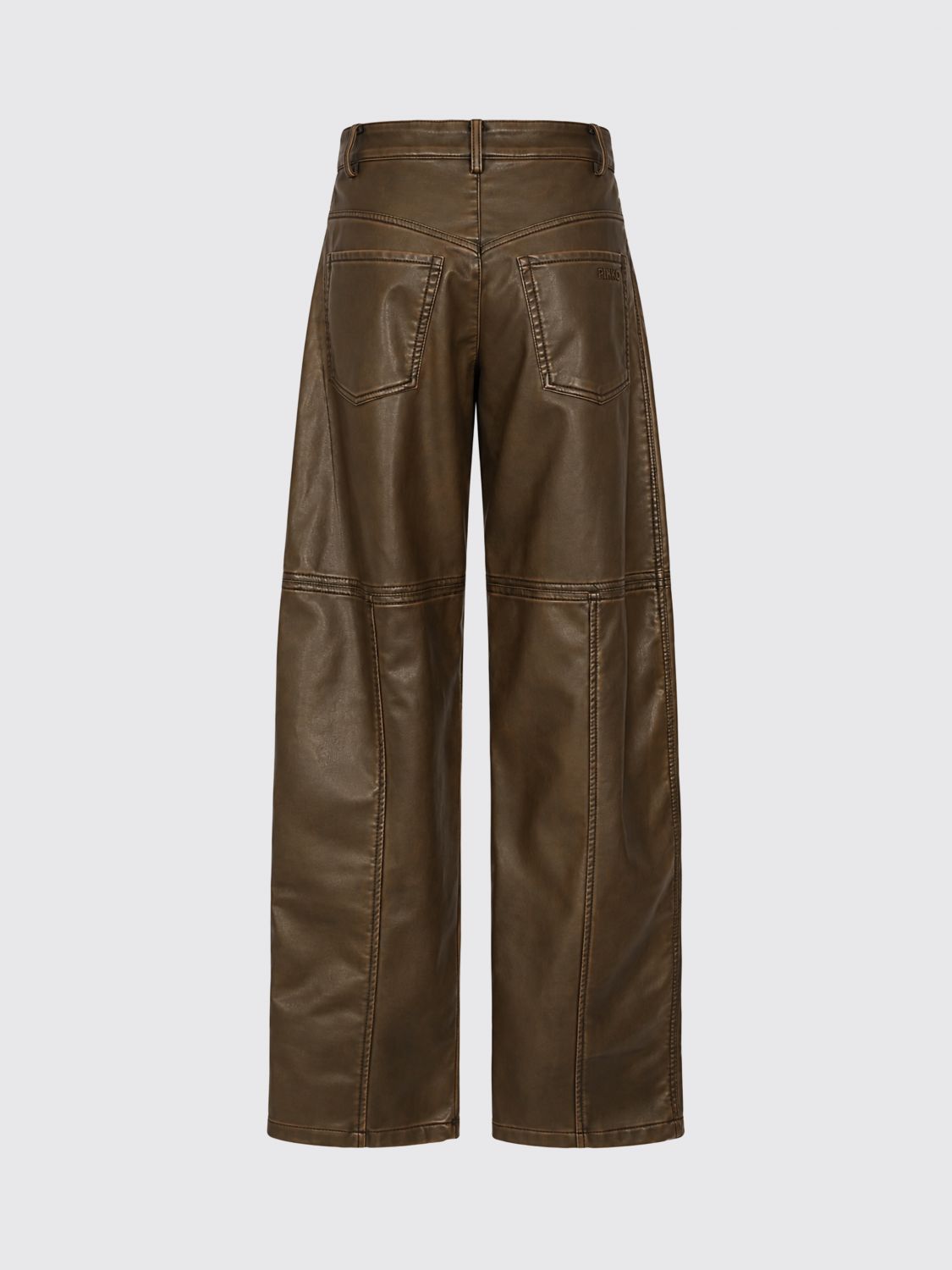 PINKO HOSE: Hose damen Pinko, Kaffee Braun - Img 3