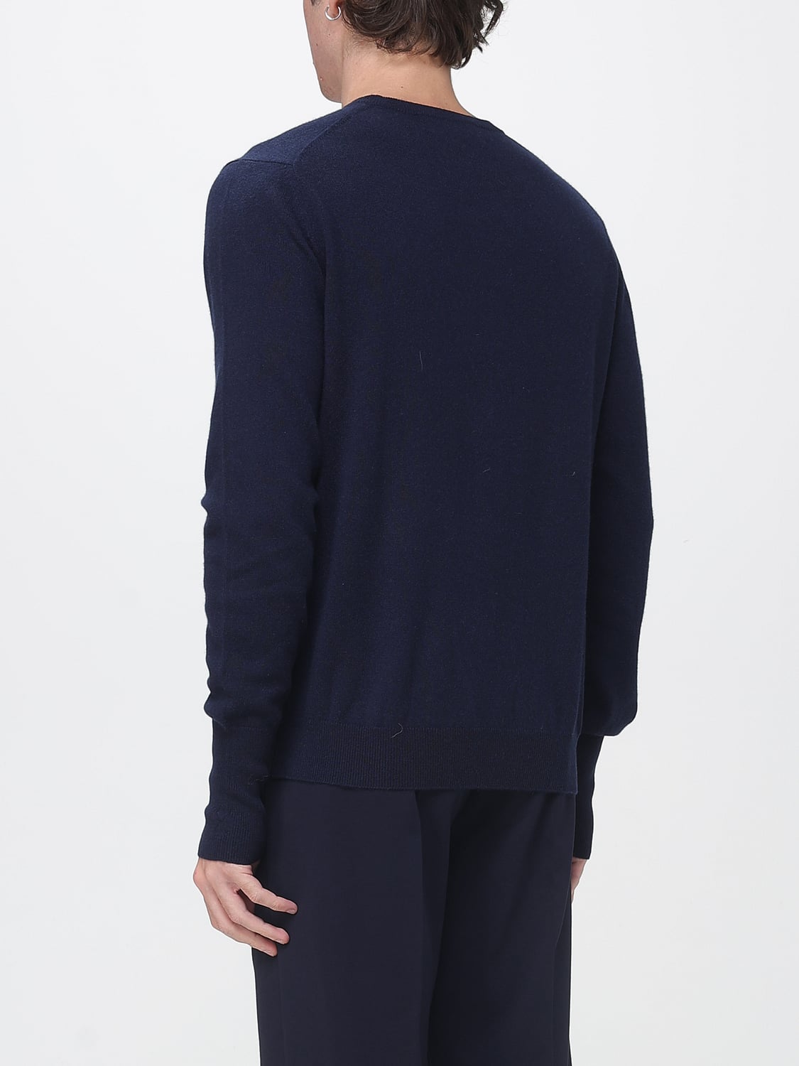 BALLANTYNE SWEATER: Ballantyne Argyle Pattern 100% Cashmere Crew-Neck Jumper, Multicolor - Img 2