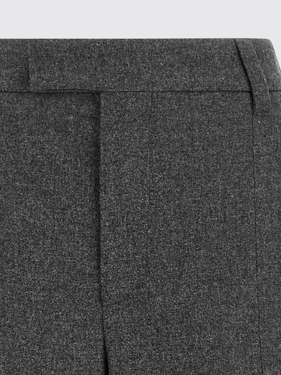 BRUNELLO CUCINELLI HOSE: Ausgestellte Brunello Cucinelli Hose aus Schurwolle mit mittlerer Taille, Grün - Img 4