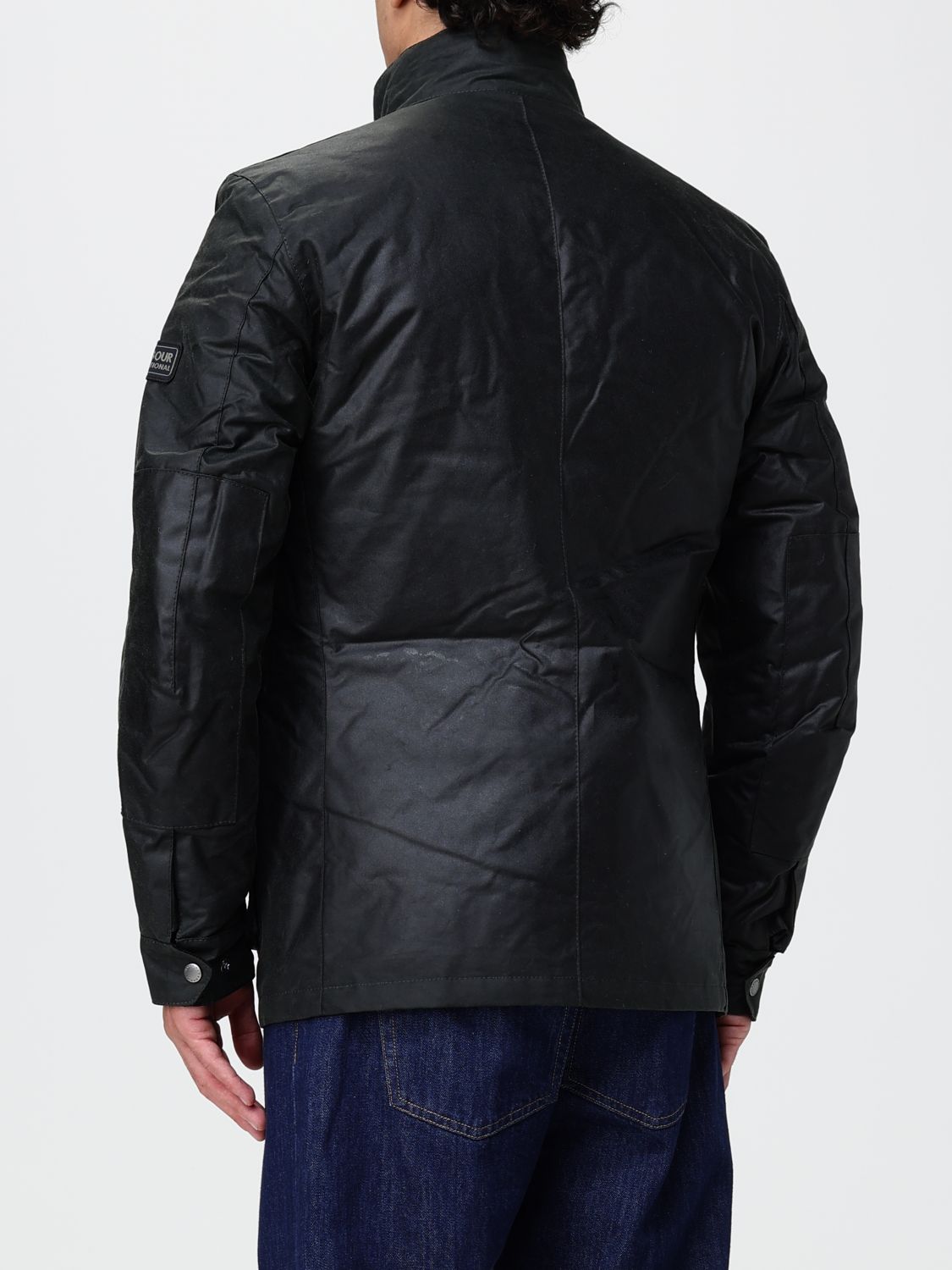 BARBOUR INTERNATIONAL 外套: 外套 男士 Barbour International, 棕色 - Img 2