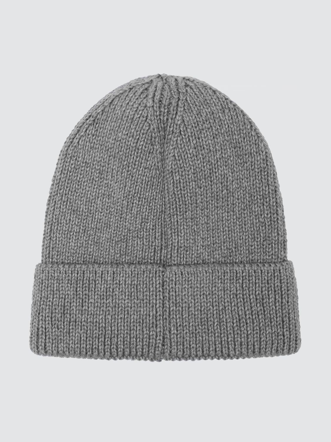 THE NORTH FACE 帽子: THE NORTH FACE TNF リサイクルポリエステル ビーニー 刺繍ロゴ入り, グレー - Img 2