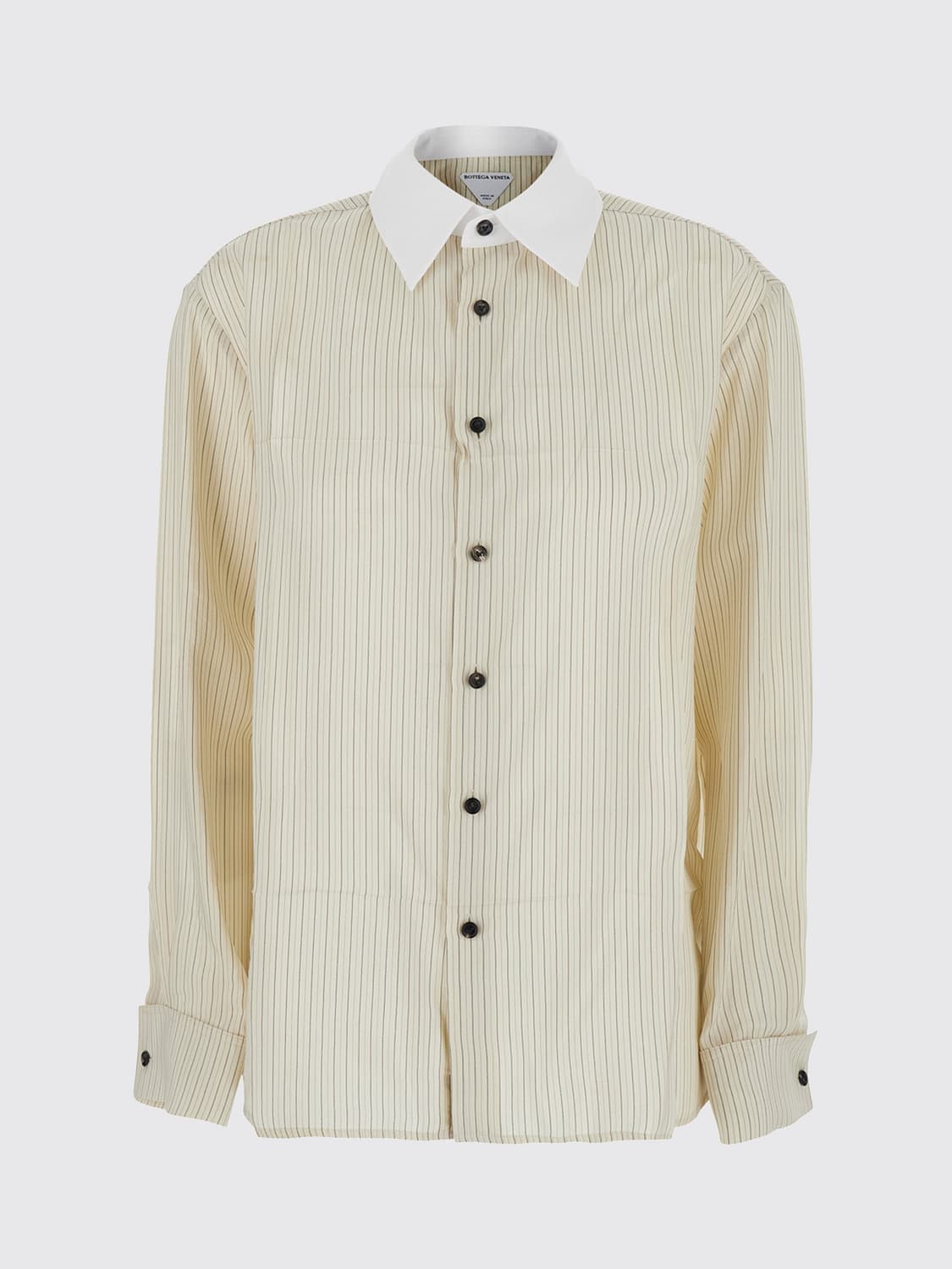 BOTTEGA VENETA CAMISA: Camisa mujer Bottega Veneta, Beige - Img 1