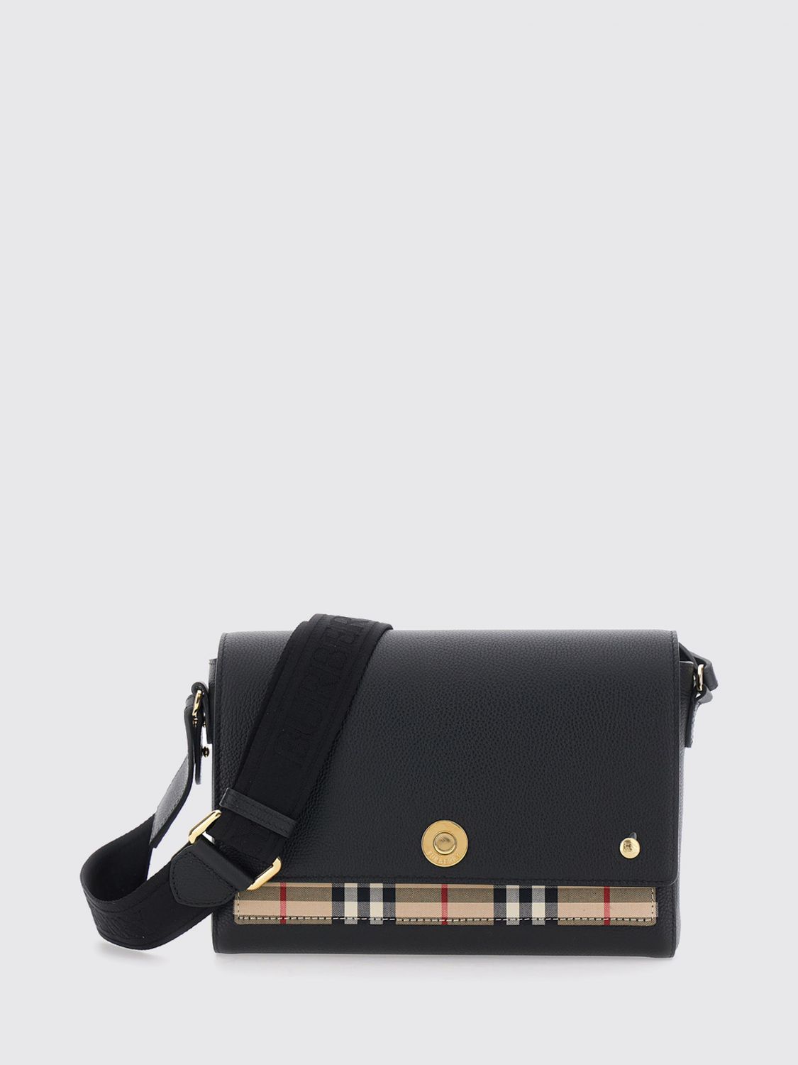 BURBERRY BORSA A TRACOLLA: Borsa a tracolla donna Burberry, Nero - Img 1