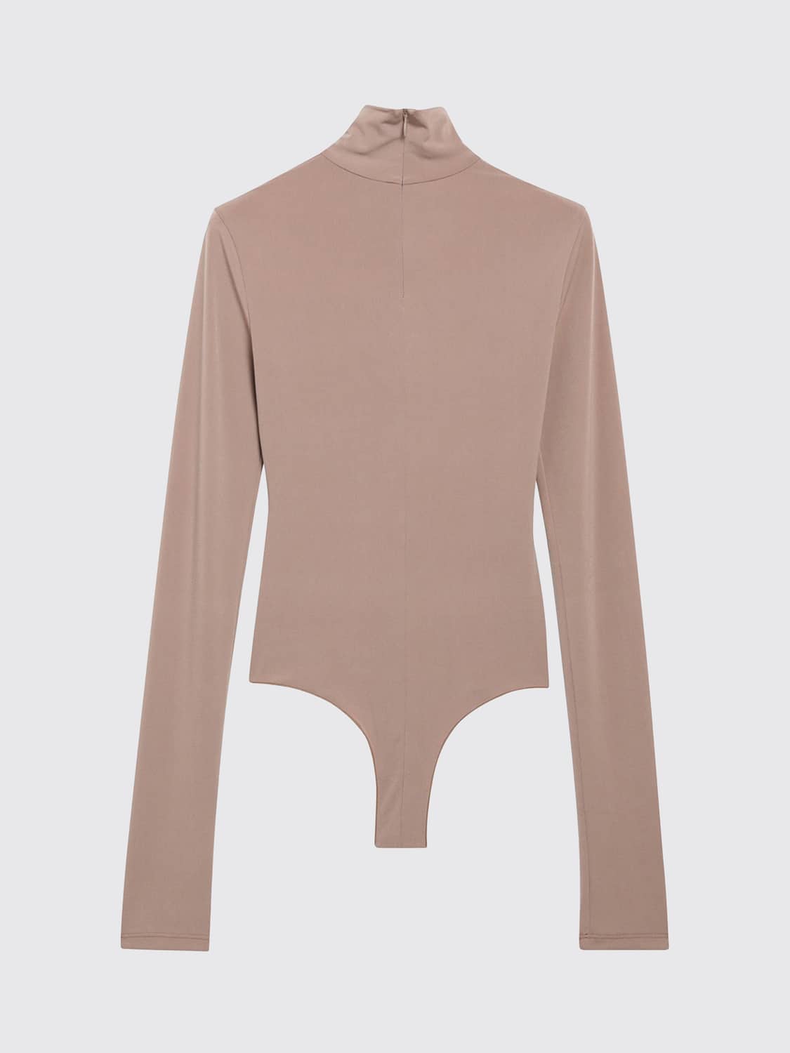 THE ANDAMANE TOP: Top à col roulé The Andamane en jersey à manches longues et coupe slim, Rose - Img 3