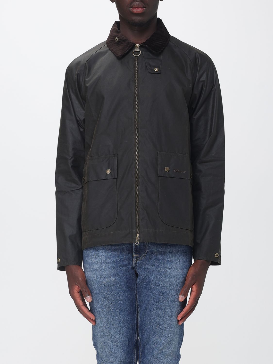 BARBOUR JACKET: Jacket men Barbour, Olive - Img 1