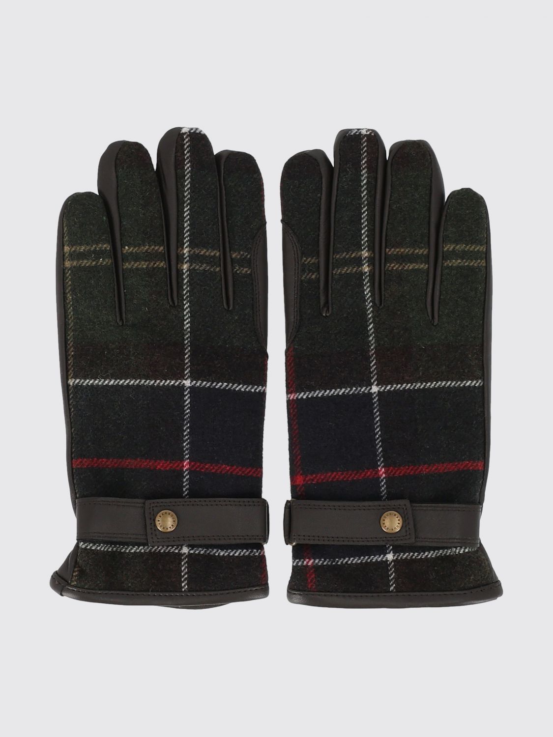 BARBOUR GLOVES: Gloves men Barbour, Green - Img 1