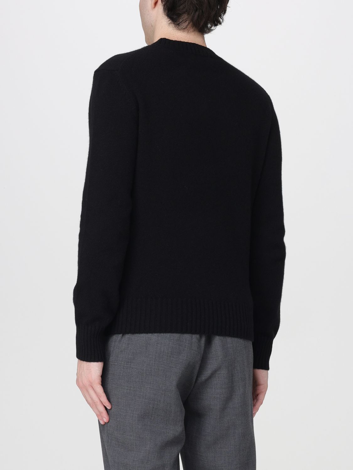 AMI PARIS SWEATER: Sweater men Ami Paris, Black - Img 2