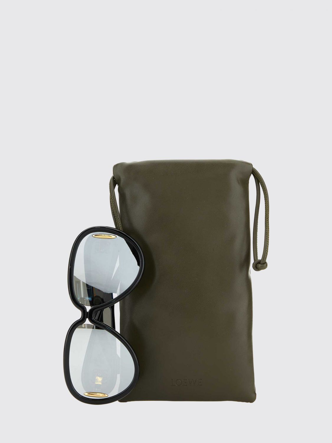 LOEWE サングラス: サングラス メンズ Loewe, ブラック - Img 3
