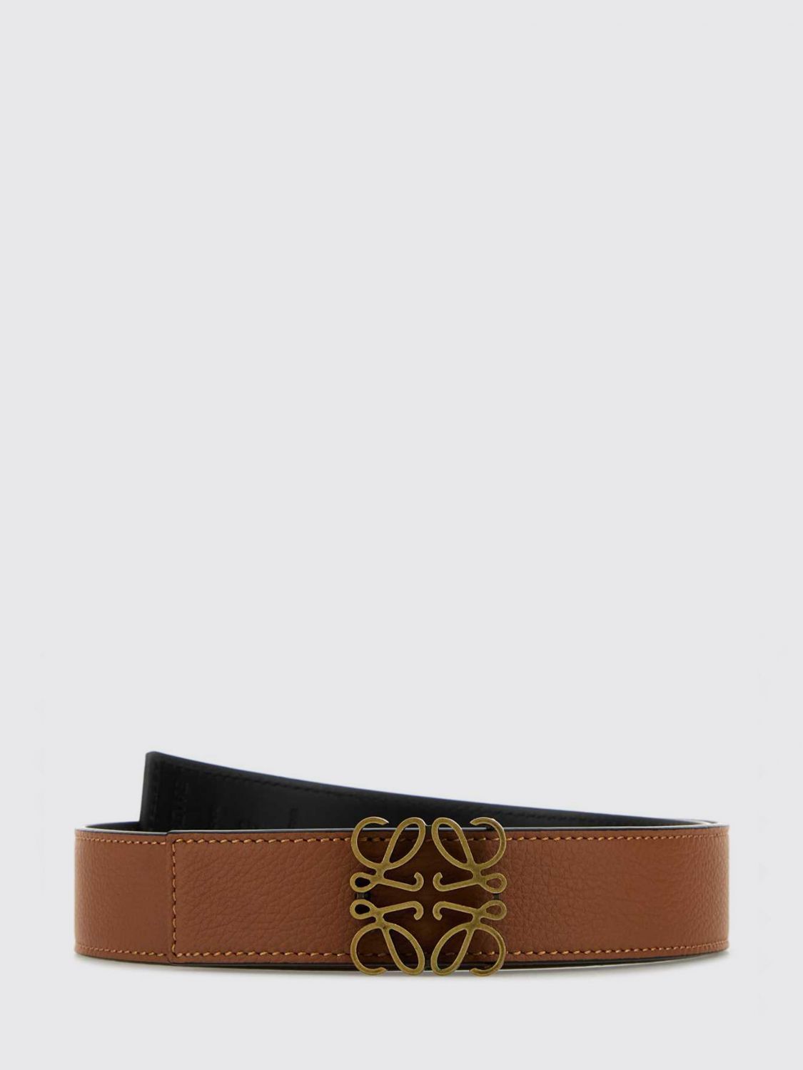 LOEWE ベルト: ベルト メンズ Loewe, ブラック - Img 1