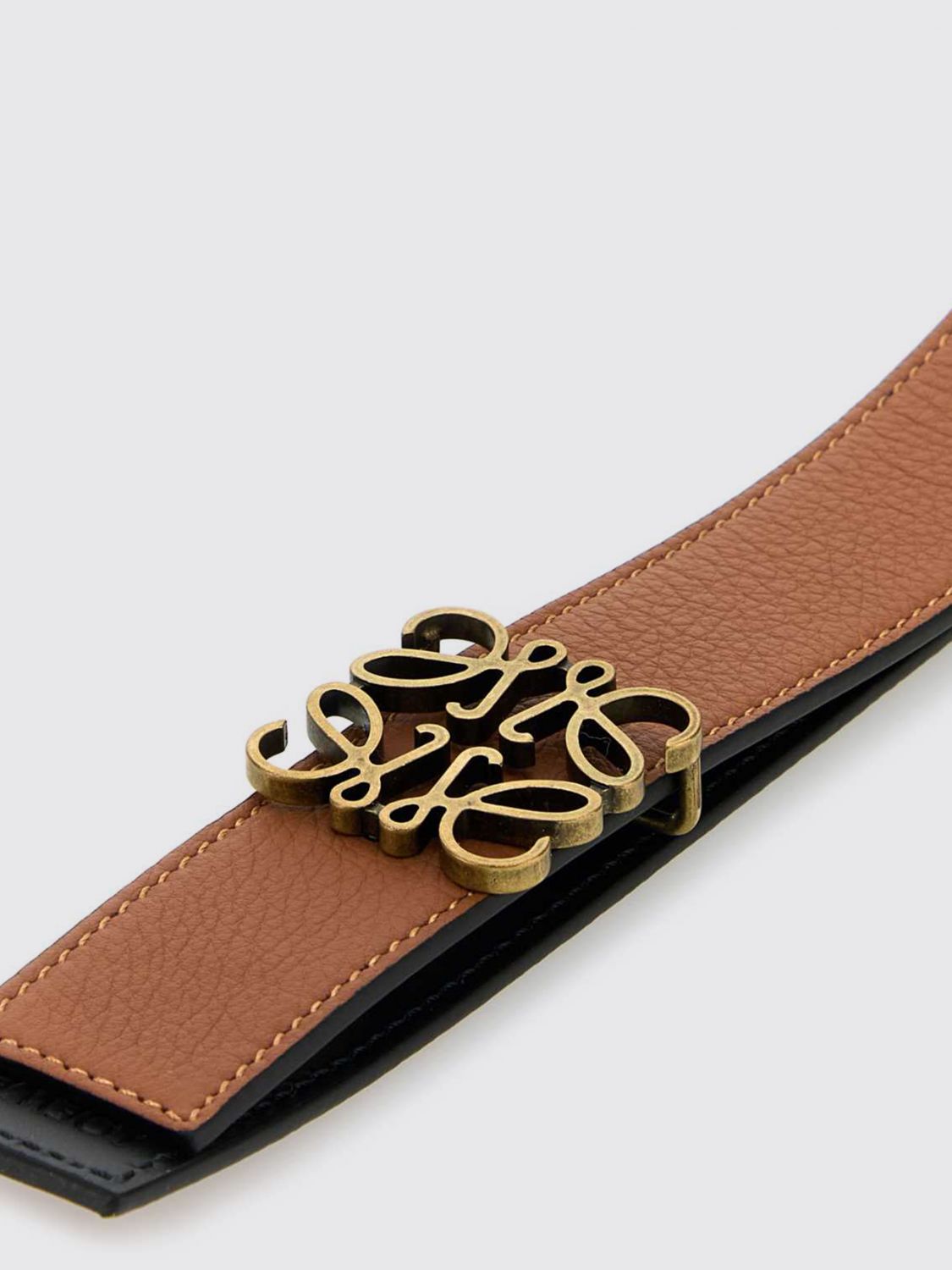 LOEWE ベルト: ベルト メンズ Loewe, ブラック - Img 3
