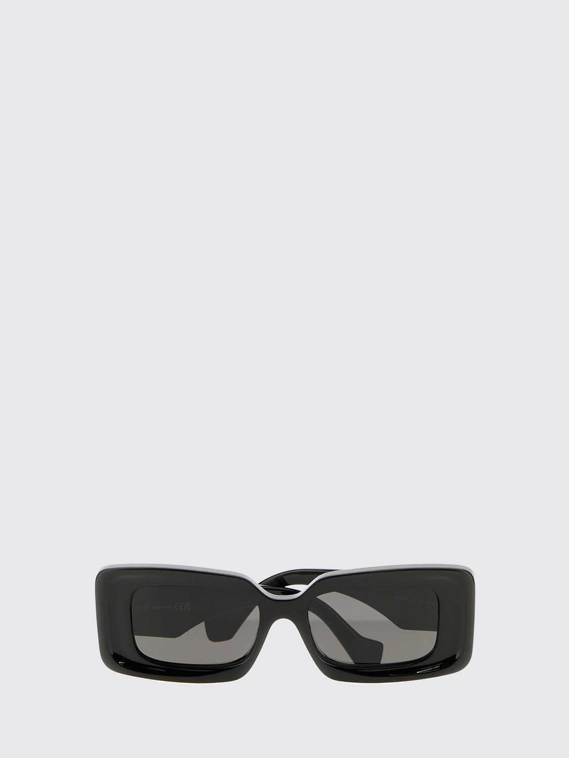 LOEWE GAFAS DE SOL: Gafas de sol rectangulares Anagram Loewe de acetato con monograma, Verde - Img 2