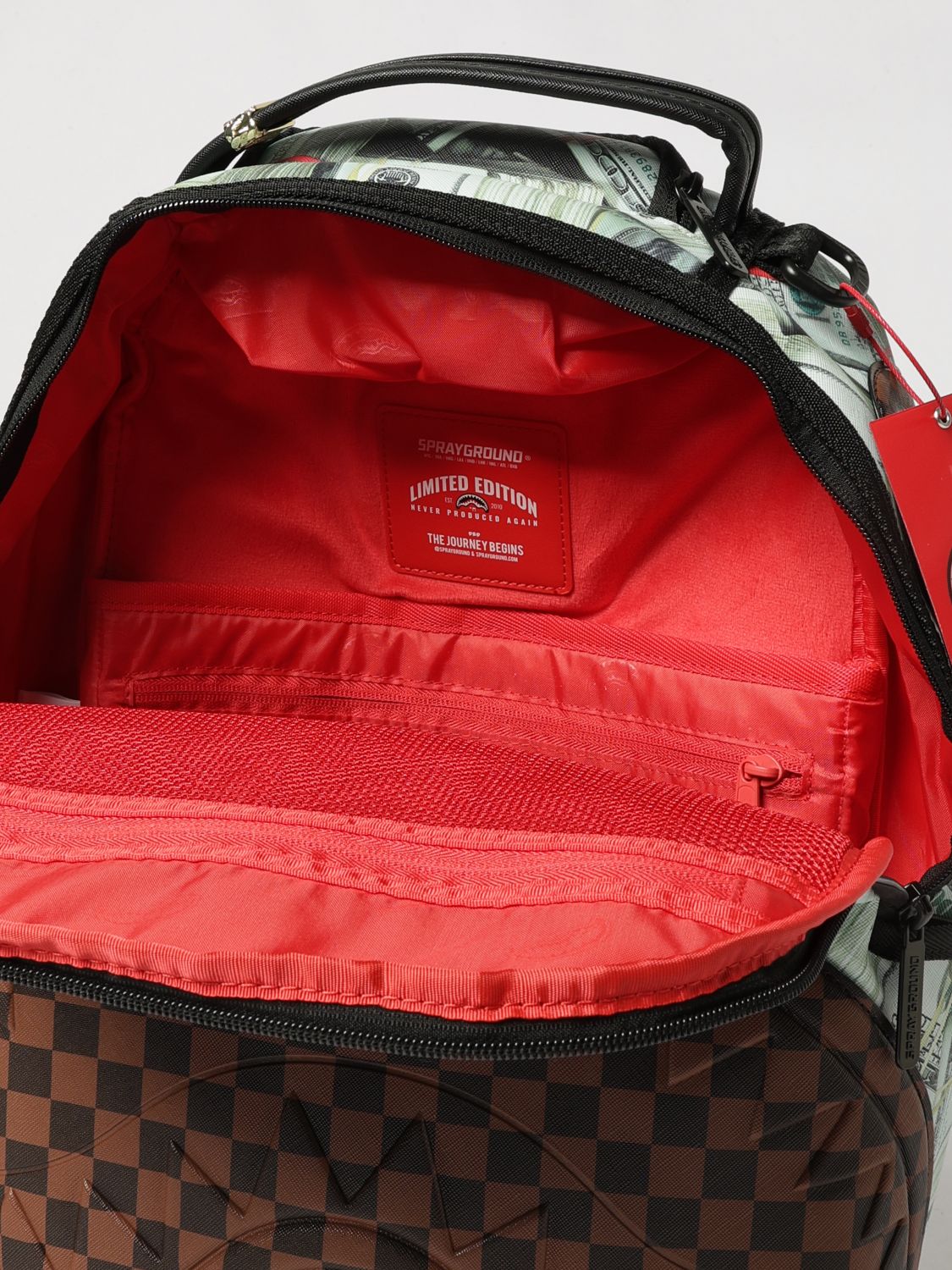 SPRAYGROUND BACKPACK: Backpack men Sprayground, Multicolor - Img 4