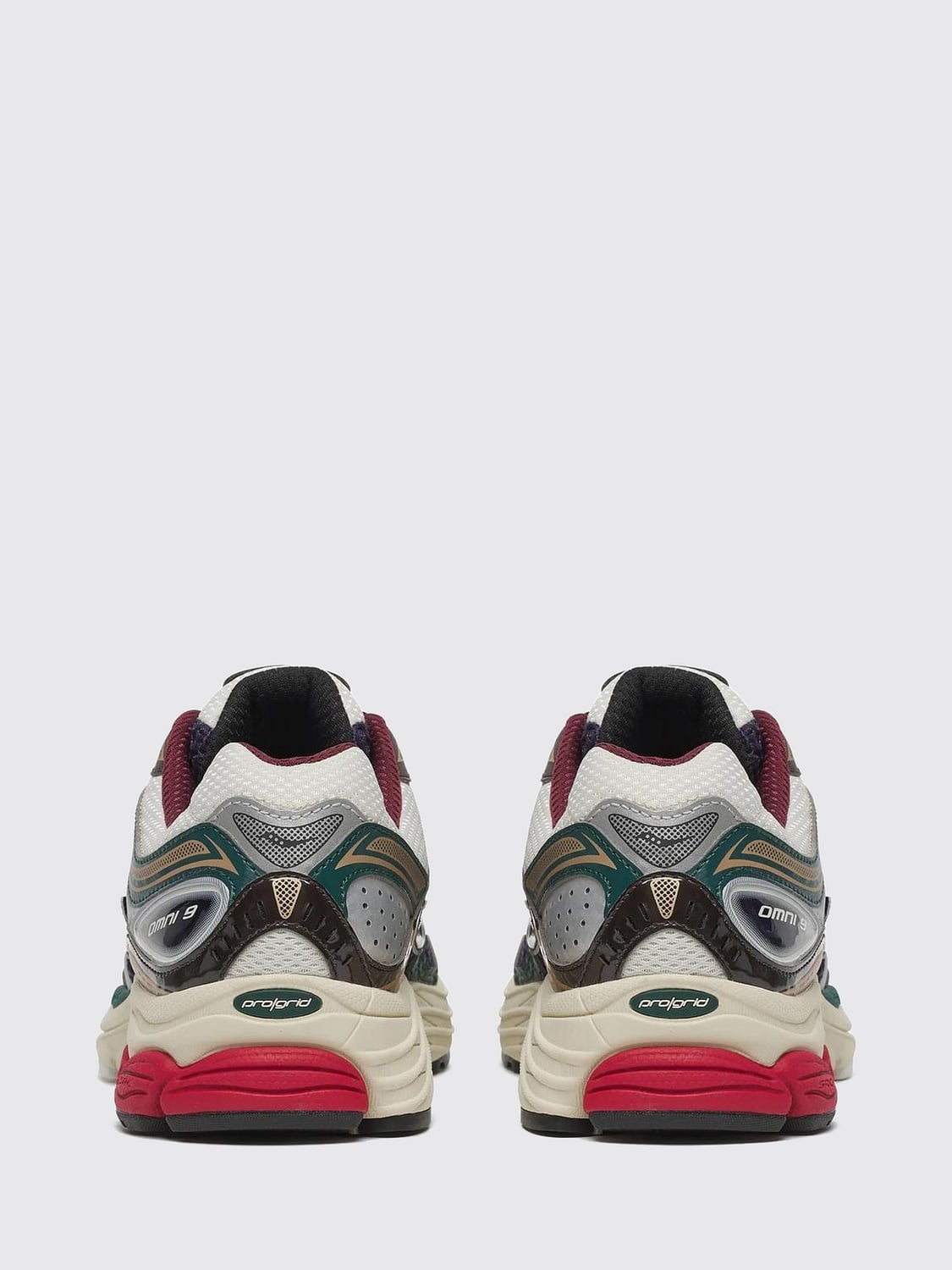 SAUCONY SNEAKERS: Sneakers ProGrid Omni 9 OG Saucony low top stringate con dettagli in mesh, Fantasia - Img 3