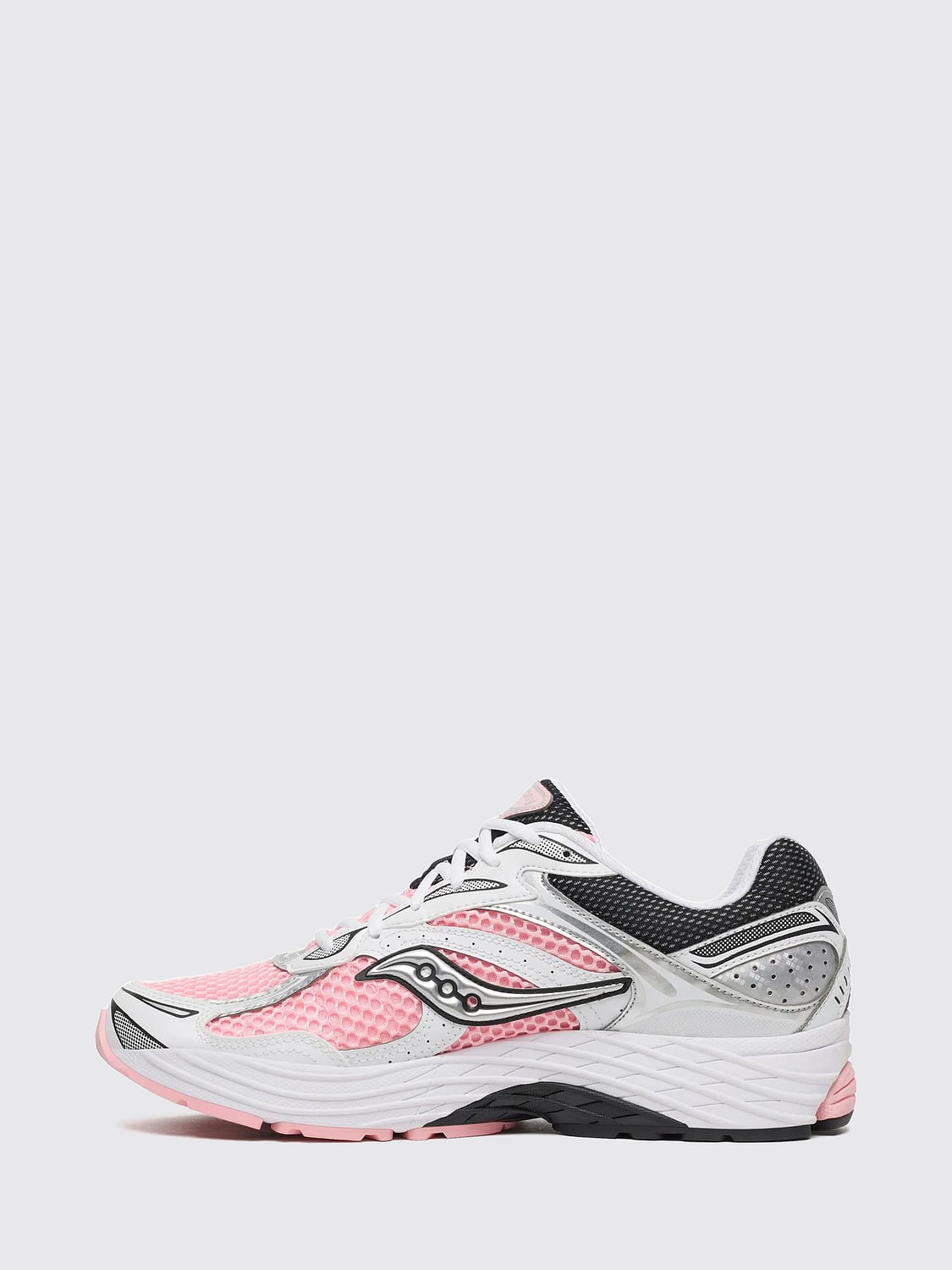 SAUCONY SNEAKERS: Sneakers ProGrid Omni 9 OG Saucony low top stringate con dettagli in mesh, Bianco 1 - Img 3