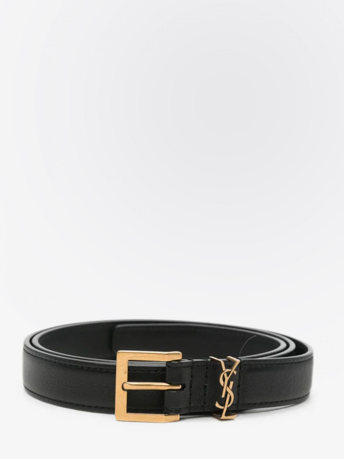 SAINT LAURENT GÜRTEL: Gürtel herren Saint Laurent, Schwarz - Img 1